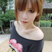 特别瘦的女头