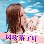 QQ头像带字伤感女生图片