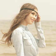 欧美个性小清新女头图片素材