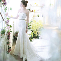 女生穿漂亮白色婚纱QQ头像图片(图22)