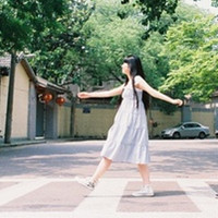 清新白色系白纱裙子QQ女头图片(图41)