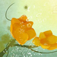 唯美动漫卡通花朵植物头像图片(图29)