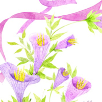 唯美动漫卡通花朵植物头像图片(图33)