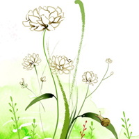 唯美动漫卡通花朵植物头像图片(图47)
