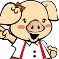 可爱的呆萌卡通猪头像图片(图12)