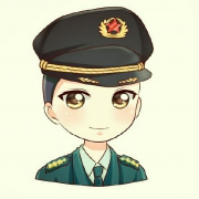 警察帅气卡通头像图片