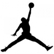 飞人乔丹的标志logo头像图片