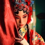 伤感女生凄美戏子头像图片