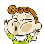 可爱搞笑卡通动漫人物贴玻璃头像图片