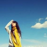 清新微信头像女风景图片