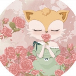 超萌可爱小松鼠女生卡通头像图片