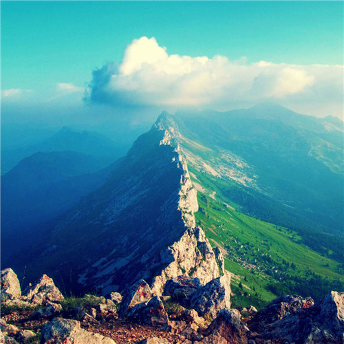 微信头像大山风景图片