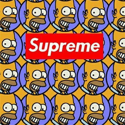 supreme头像男生