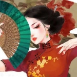 中国风戏曲女生动漫头像图片