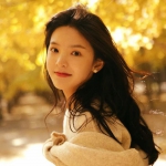 唯美秋季甜蜜女头图片