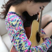 文艺清新唯美女生弹吉他头像图片(图3)