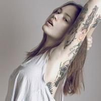 纹身霸气女生社会人头像图片(图6)