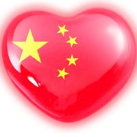 心形国旗头像