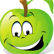 拟人苹果卡通头像图片