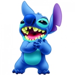 可爱呆萌史迪仔头像图片