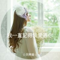 12星座QQ头像女生带字