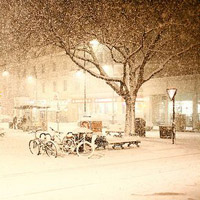 QQ头像雪景图片