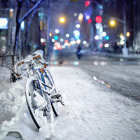 QQ头像雪景图片