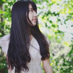 唯美清新春天头像女生图片