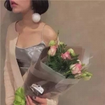 女头像身体部位ins风格图片