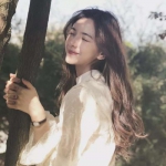 阳光爱笑开朗女生头像