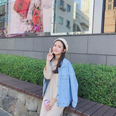 QQ头像高清蓝色系女生