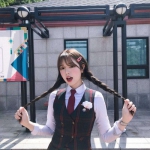 个性甜美头像真人可爱女