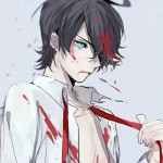 黑化病娇动漫头像男生图片