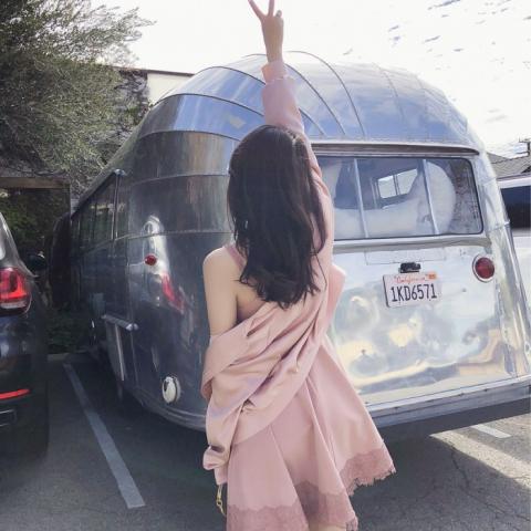 微信美女时尚背影头像