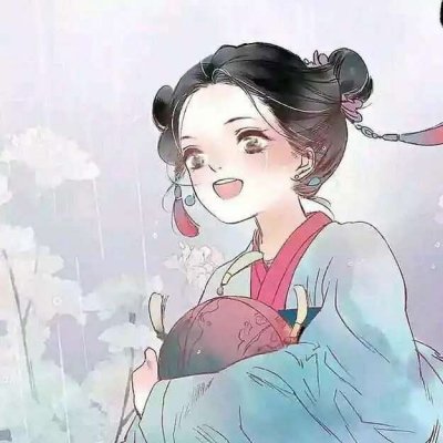 唯美手绘古风女头像