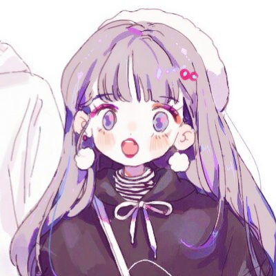 二次元情头一对两张