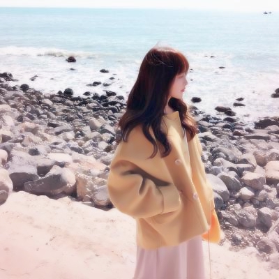 QQ头像女生侧面