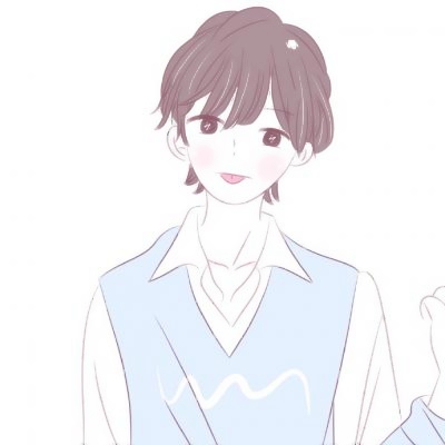 动漫情头男高冷女可爱