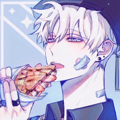 二次元情头一对两张