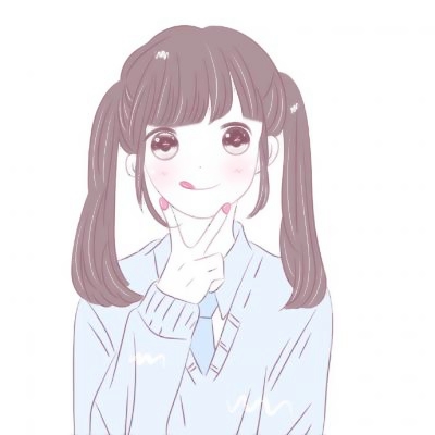 动漫情头男高冷女可爱