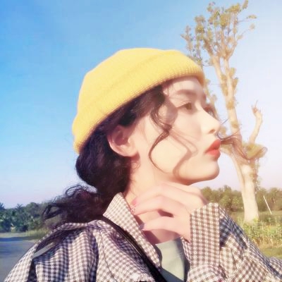 QQ头像女生侧面