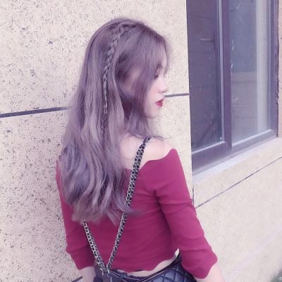QQ头像女生侧面