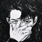 动漫霸气暗黑系头像男生图片