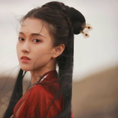 唯美古风女子头像