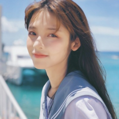 小清新闺蜜女头像