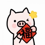 猪年头像可爱卡通高清图片