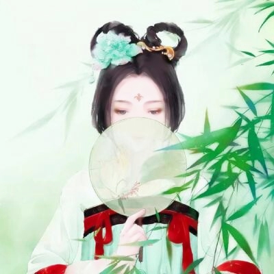 女生古风头像动漫