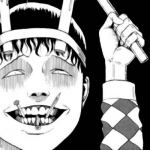 男头动漫丧系高清黑白图片