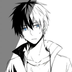 眼神忧郁帅气迷人的动漫男头