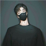 帅气带口罩的男头动漫图片